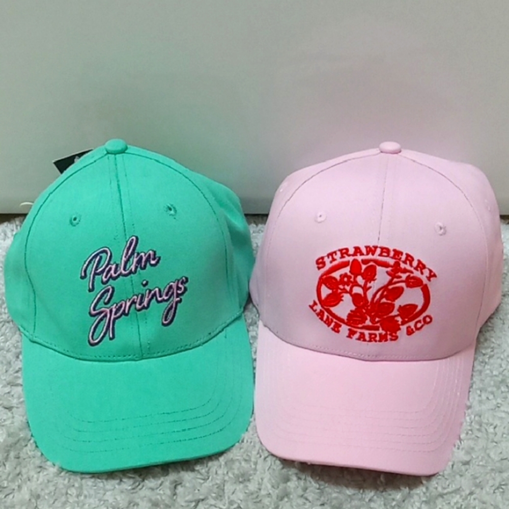 *Final Price* NWT Prettylittlething Palm Springs Hat Bundle